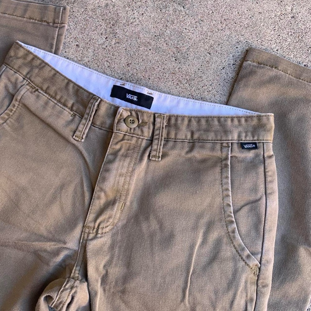 Vans Tan Chino Pants - Picture 2 of 4